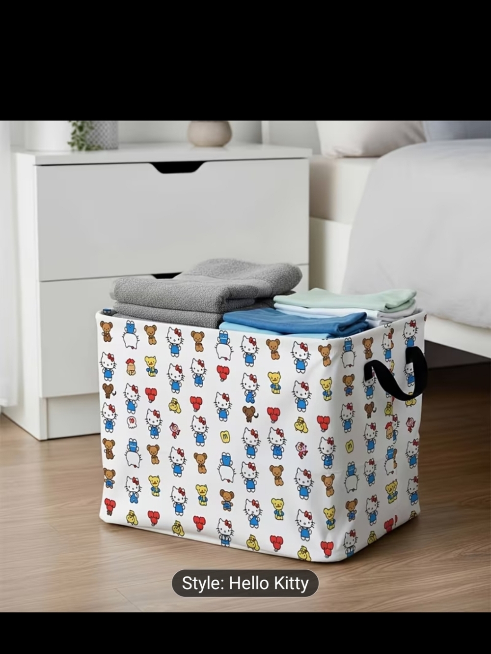 Hello Kitty Large Storage Tote
